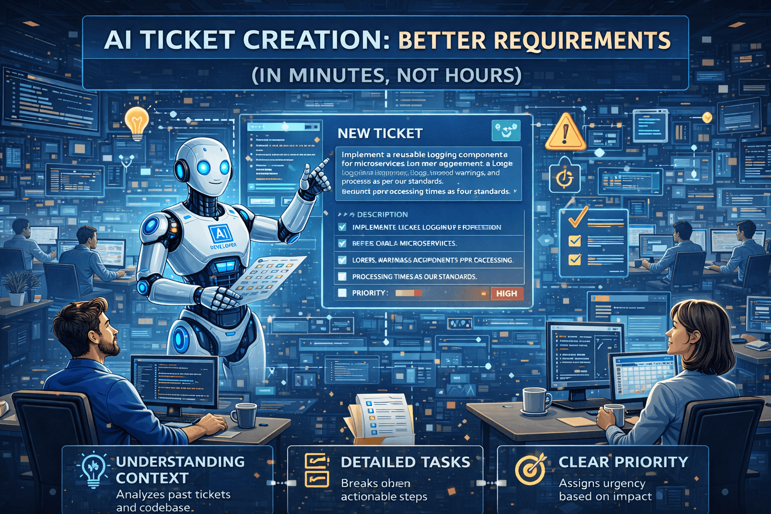 AI Ticket Creation: Better Requirements in Minutes, Not Hours
